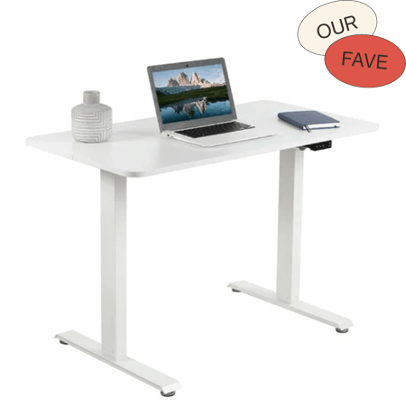  white standing desk