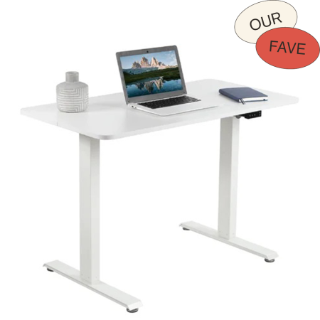  white standing desk