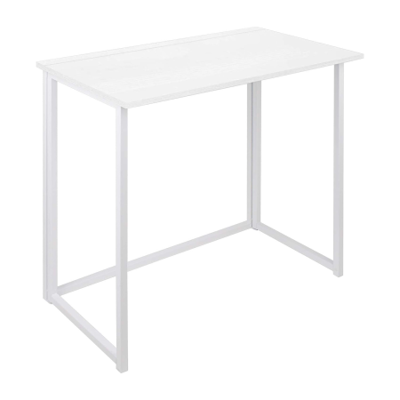  white folding desk