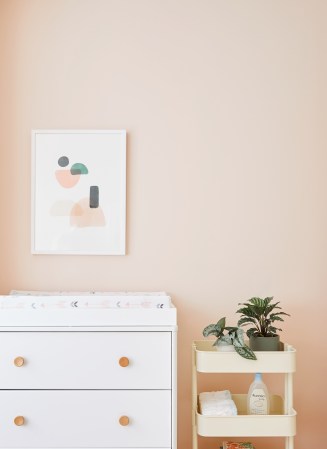 This Serene, Minimal Nursery Will Change Your Mind About Millennial Pink