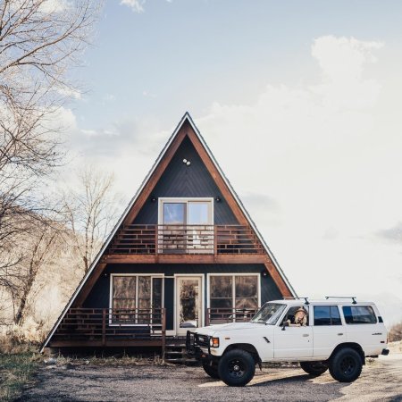 A-frame cabin