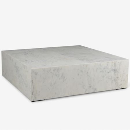  White Marble Coffee Table