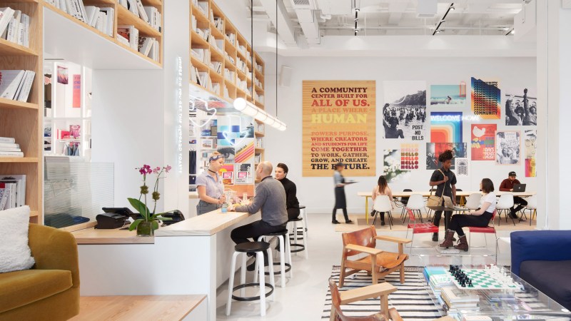 WeWork’s First Public Location Is a Productive, Colorful Office Space—No Membership Required