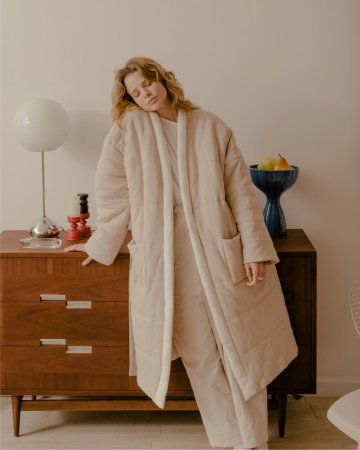 This Robe Is Practically a Wearable Duvet, and I Absolutely Need It