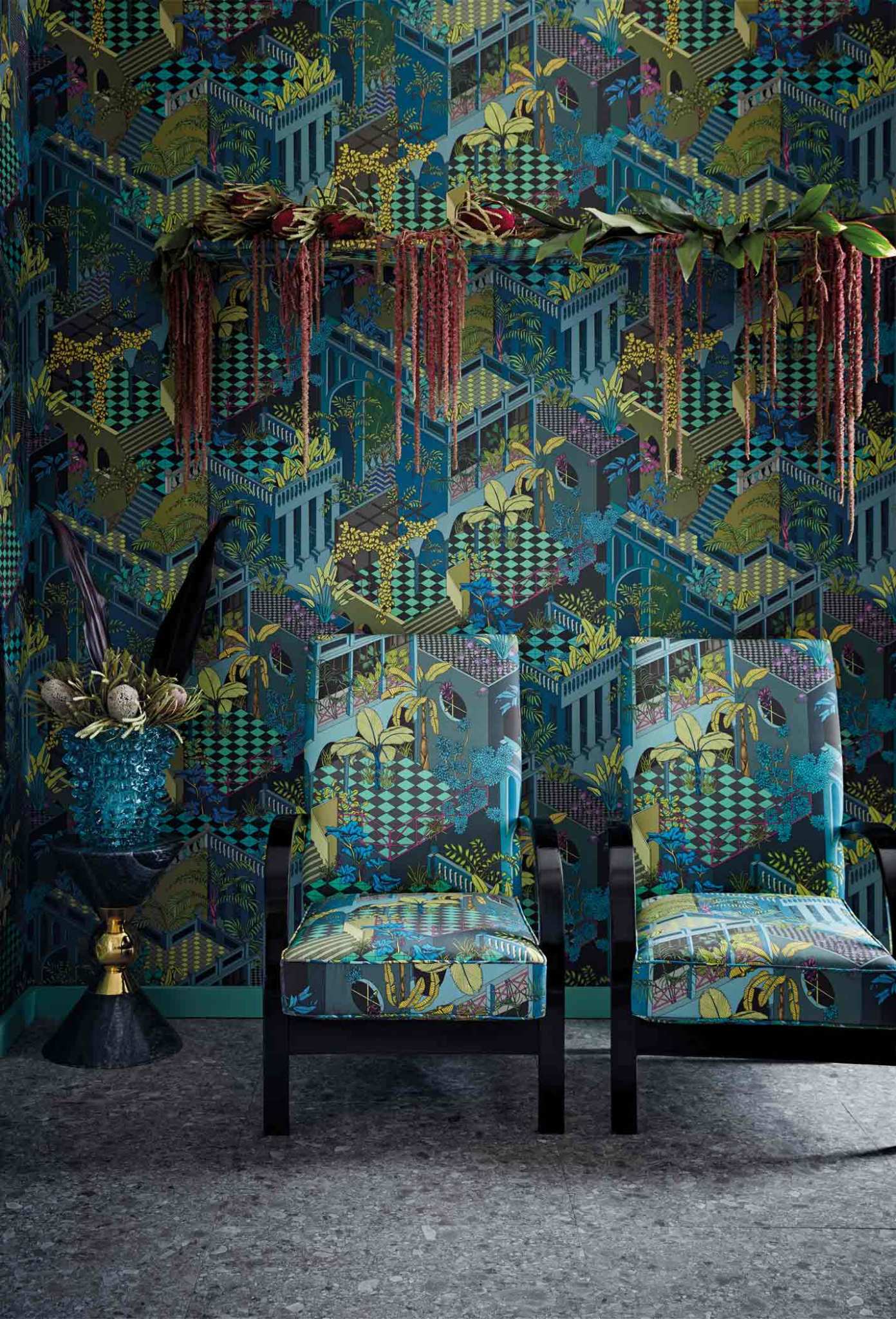 Jungle Print Wallpaper Ideas to Replace the Classic Palm Print