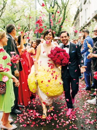 This Wedding Features Every Color in the Rainbow