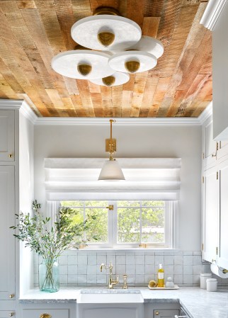 This Designer Put Floorboards on Her Kitchen Ceiling—And We Can’t Stop Staring