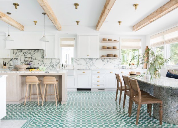 This Renovation Starts With Colorful Green Tile and Only Gets Better