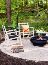 Sarah Sherman Samuel's Firepit DIY Is Insanely Easy