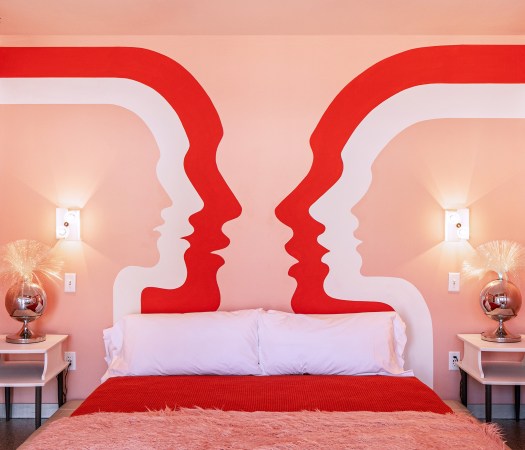 Even the Wallpaper in This Quirky New Motel Is Authentically Retro