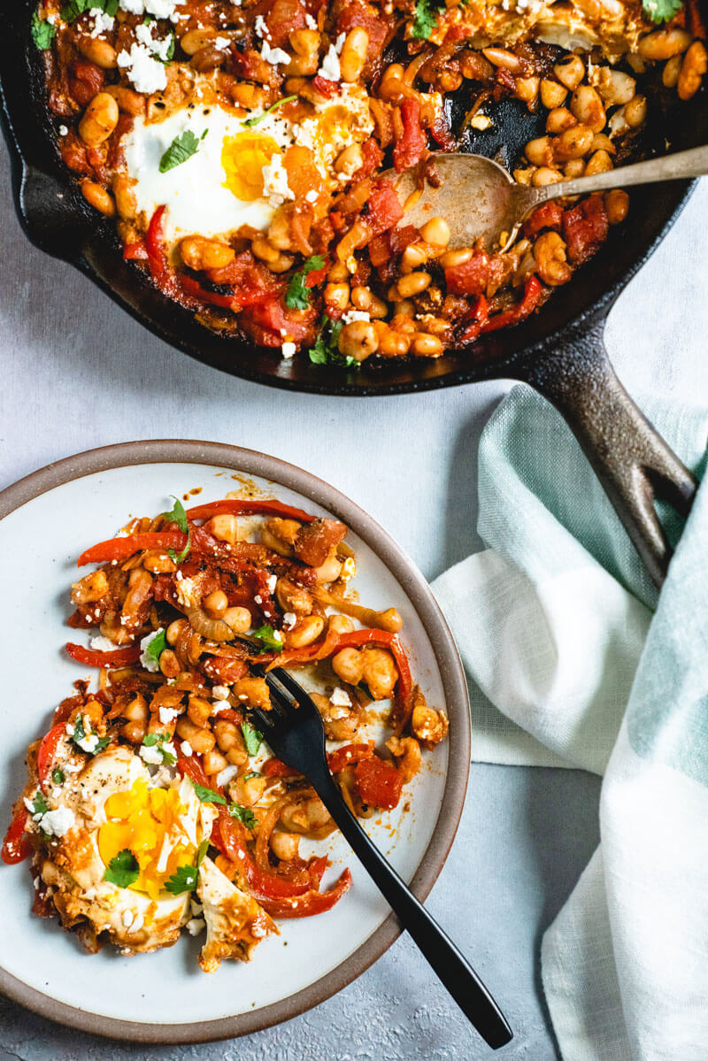 shakshuka-bean-feta-breakfast