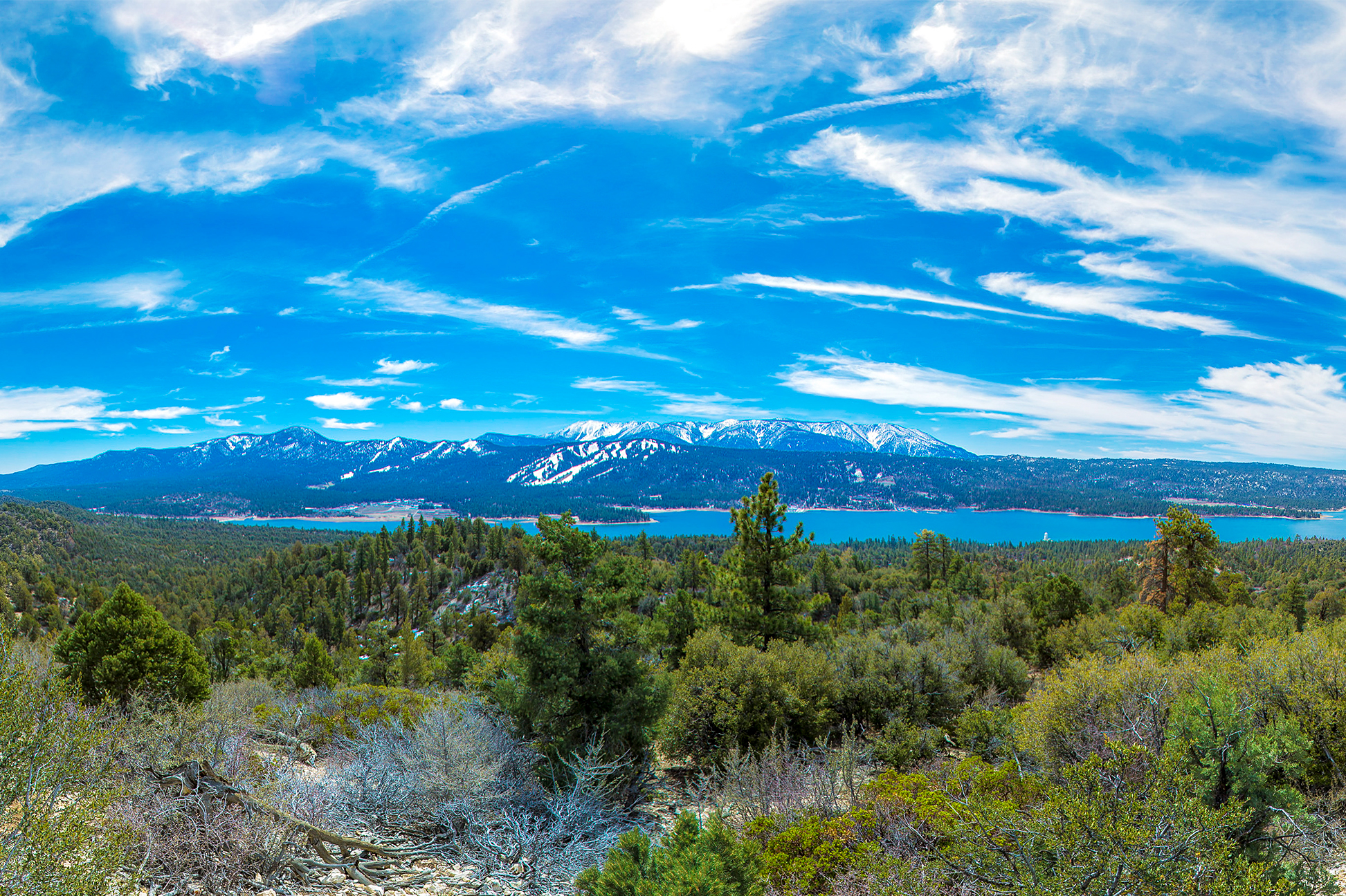 blue sky with clouds