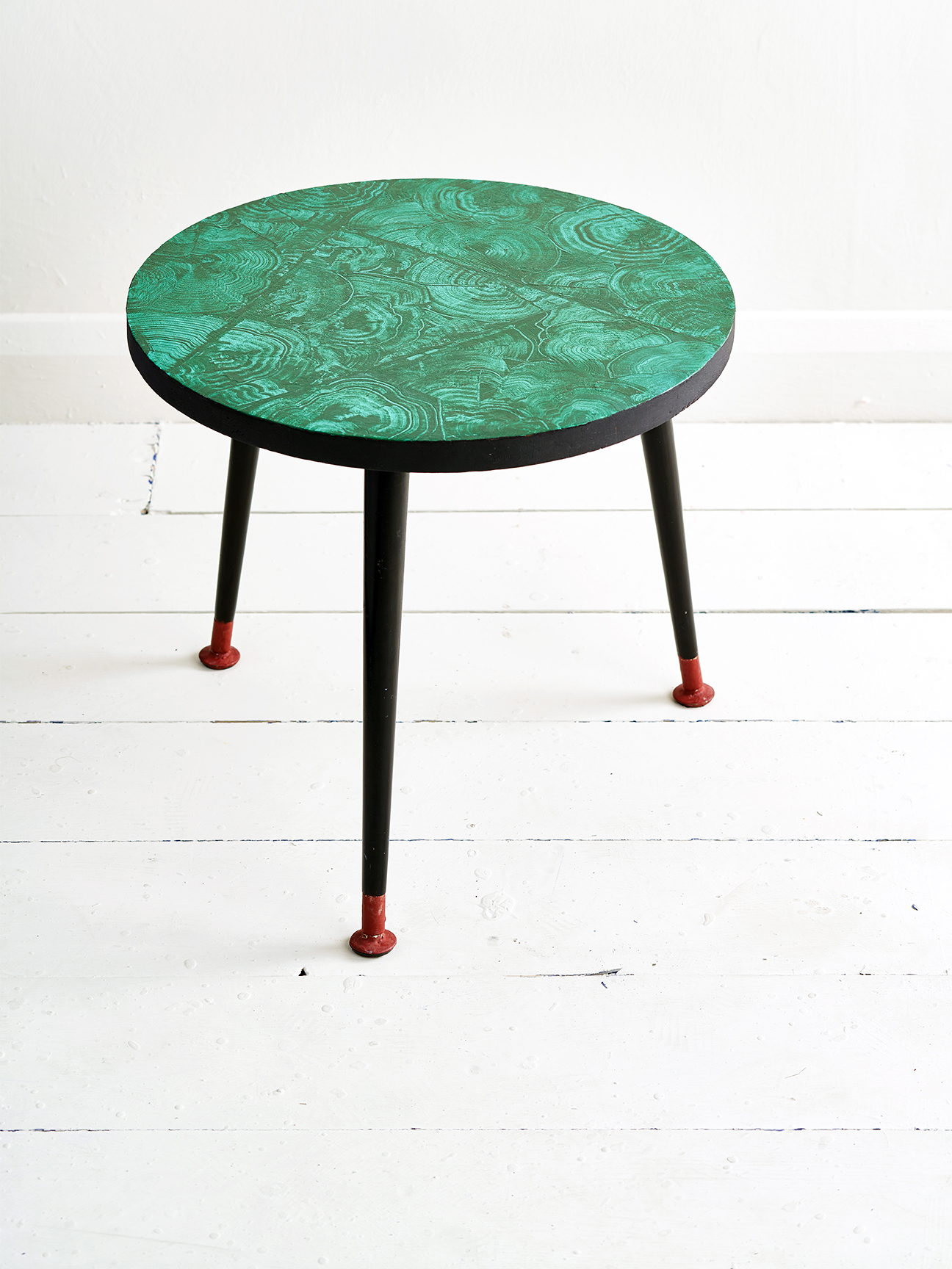 malachite green table top