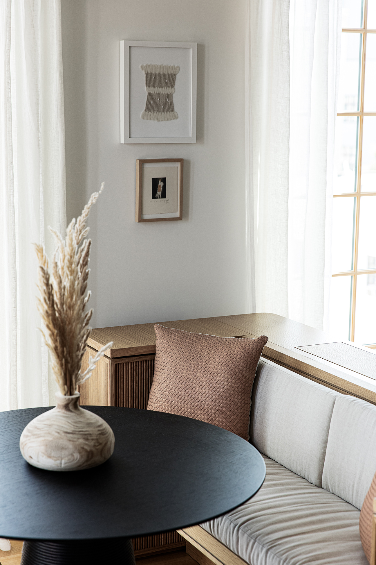 Dining Banquette in Small Apartment