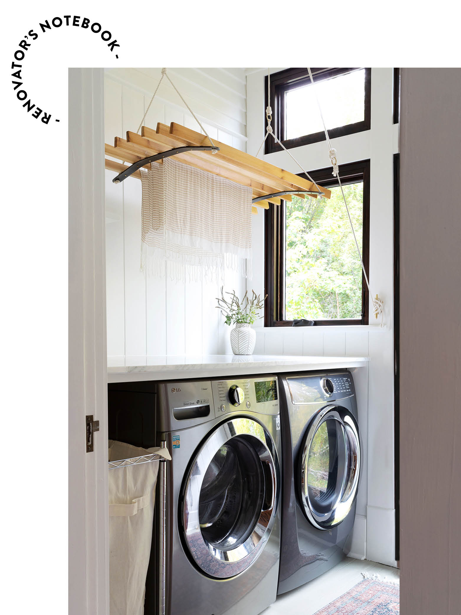 This Laundry Room Makeover by Grit and Polish Only Cost $6K