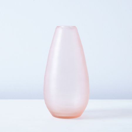  translucent pink vase