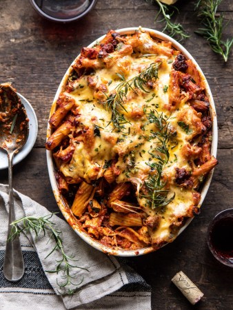 Baked pasta dish