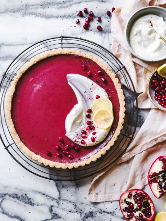 pomegranate tart