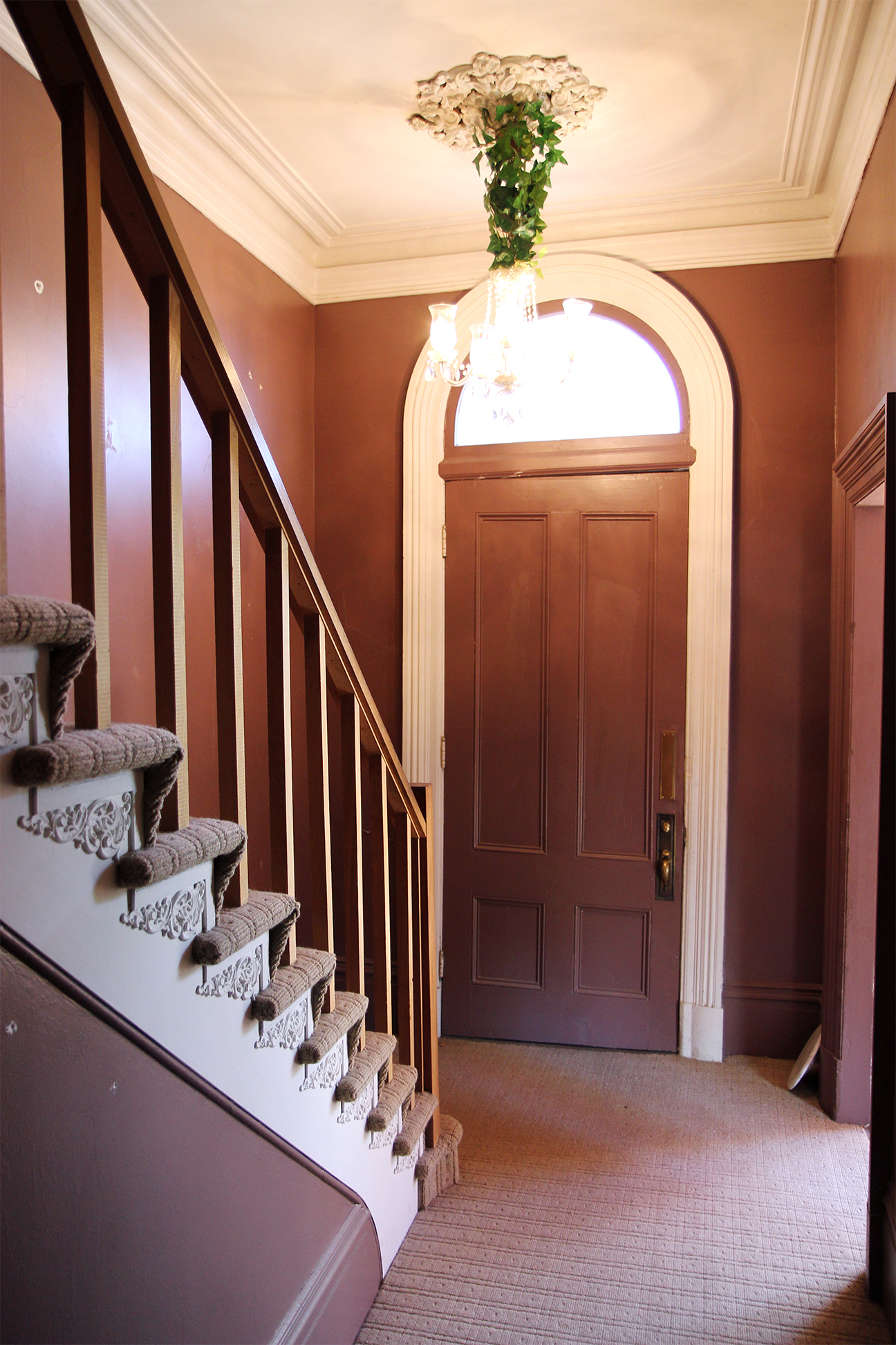 Victorian entryway before