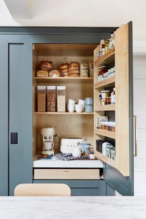 Blue pantry