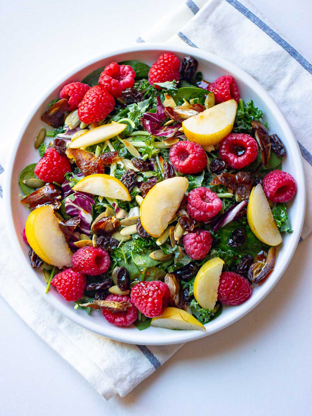 Raspberry salad