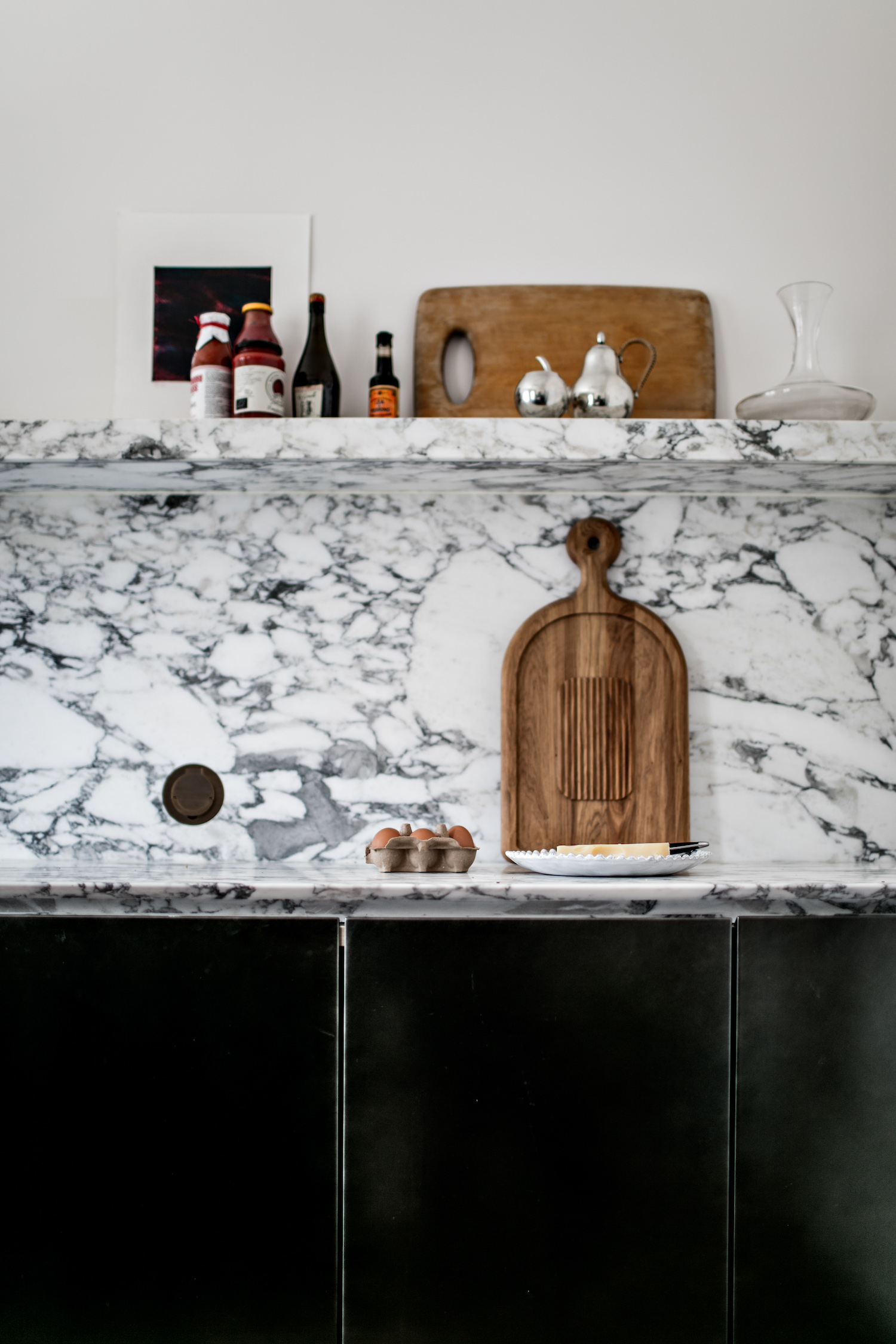 marble backsplash