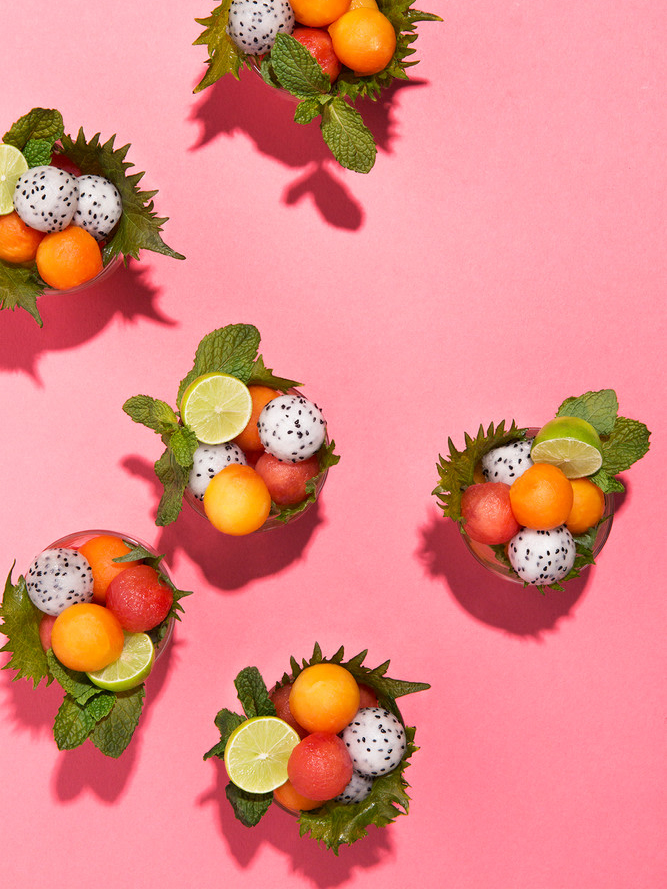 mini fruit cups