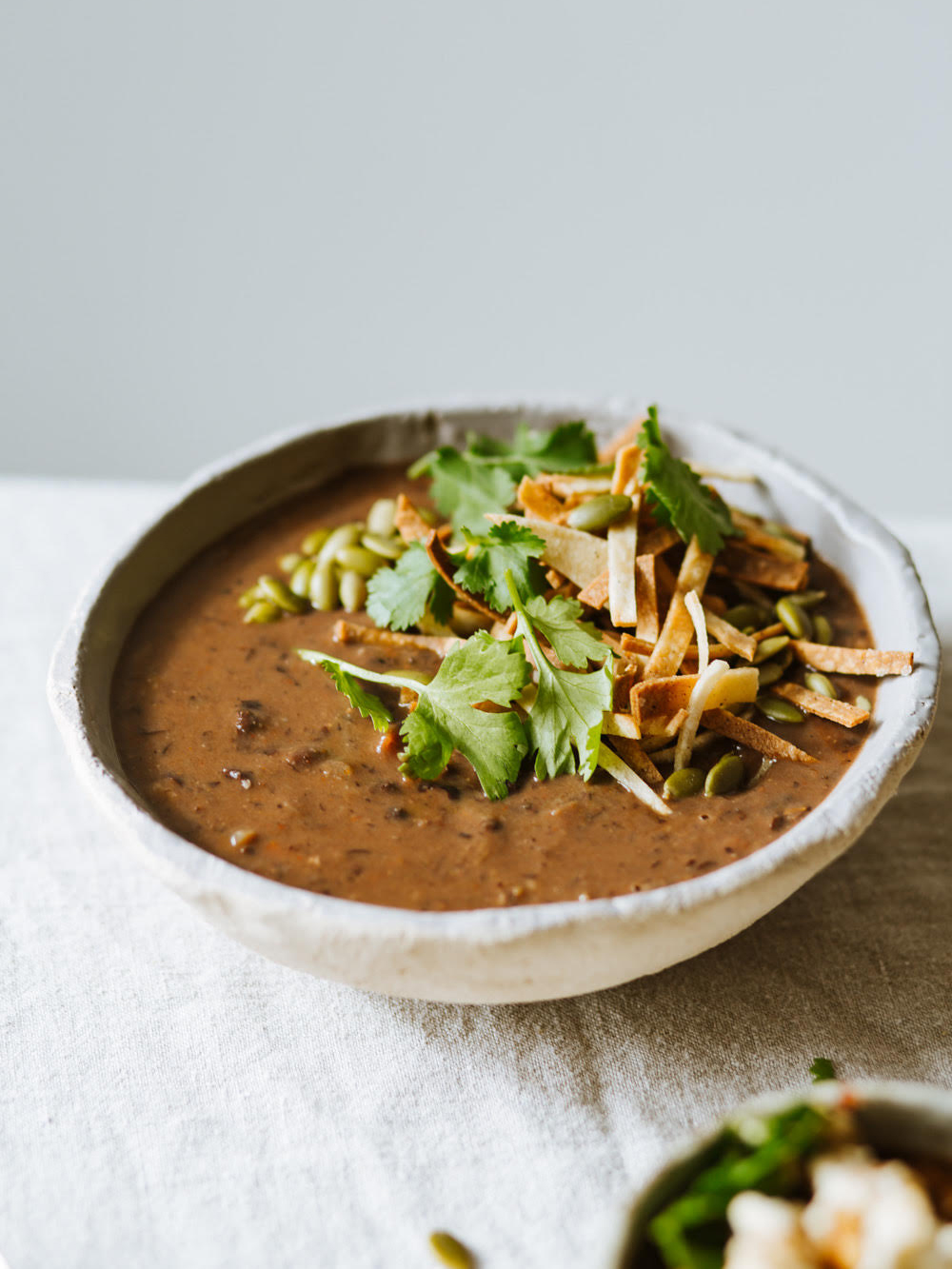 Black bean soup