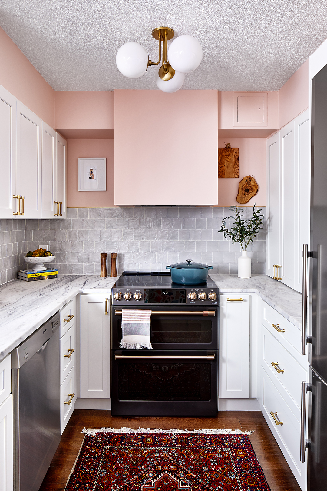 Pink kitchen