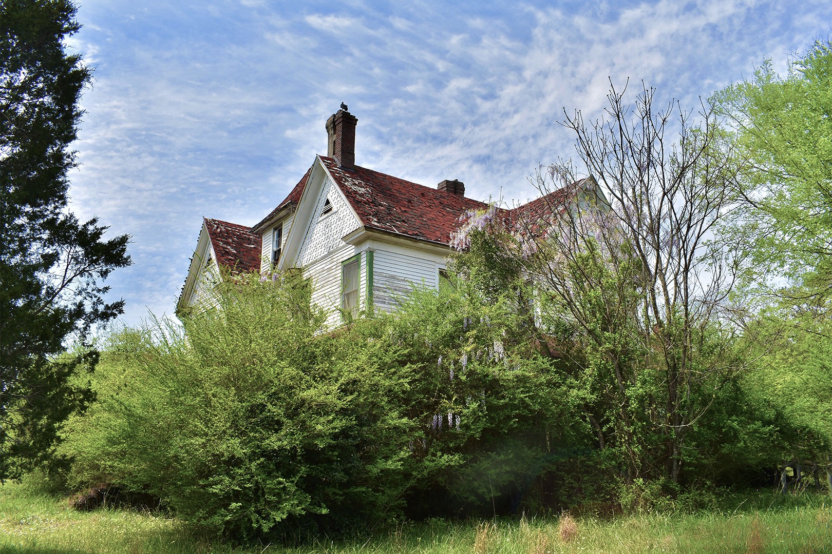 Exterior of old home