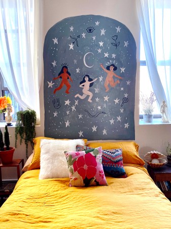 Bedroom mural