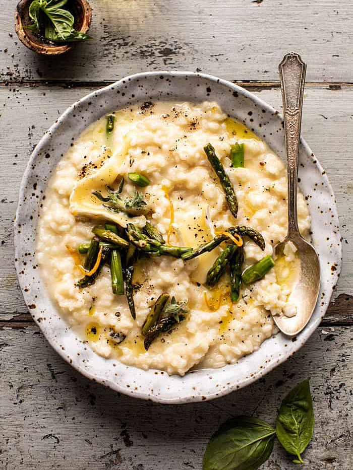 No Stir Brie Risotto