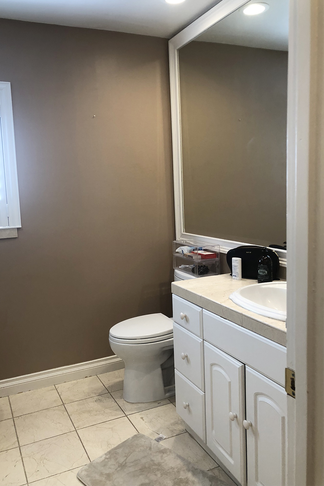 Bathroom before