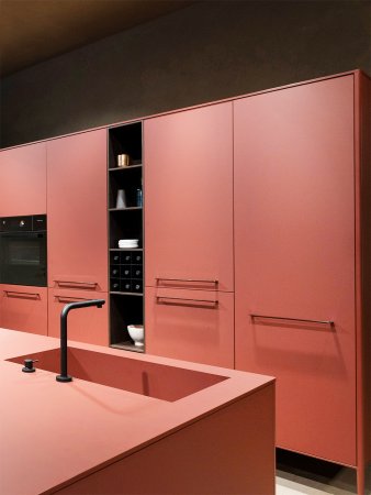 pink kitchen