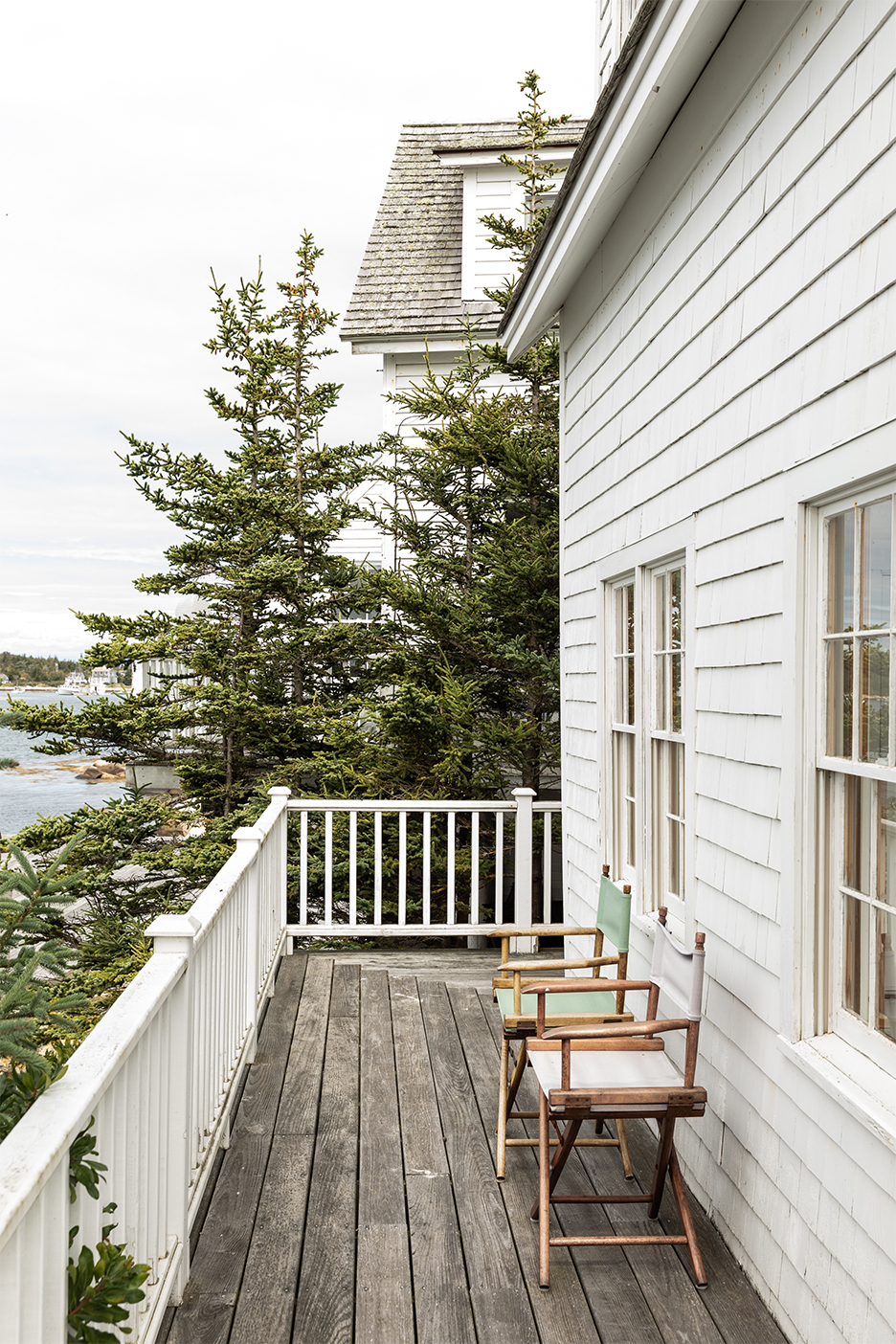 porch overlooking ocean