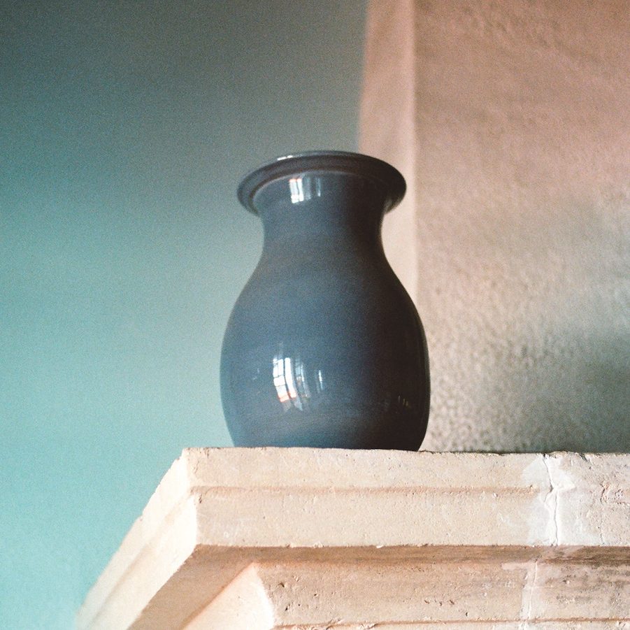 blue vase