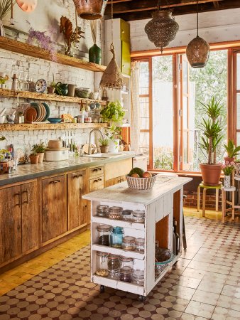 Bohemian kitchen