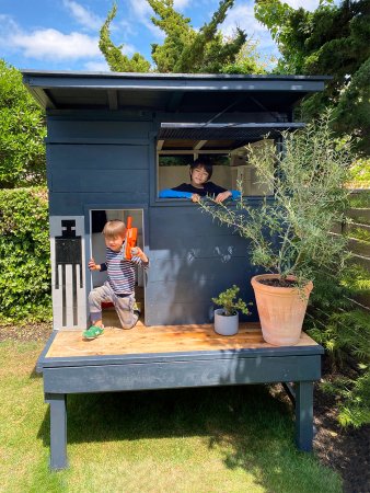 Building a Backyard Fort Became a Creative Outlet for This Dad and His Sons