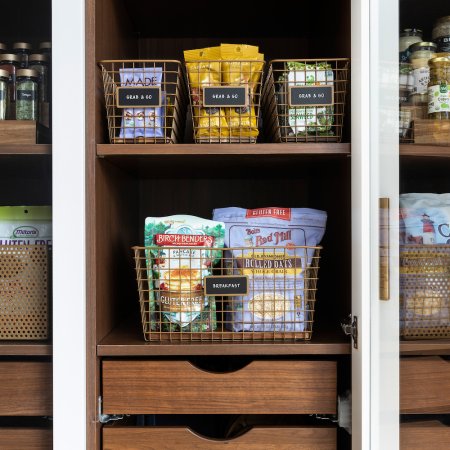 snacks in a pantry