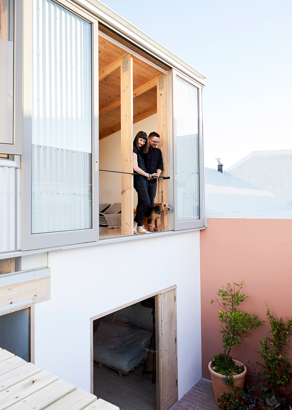 couple on balcony