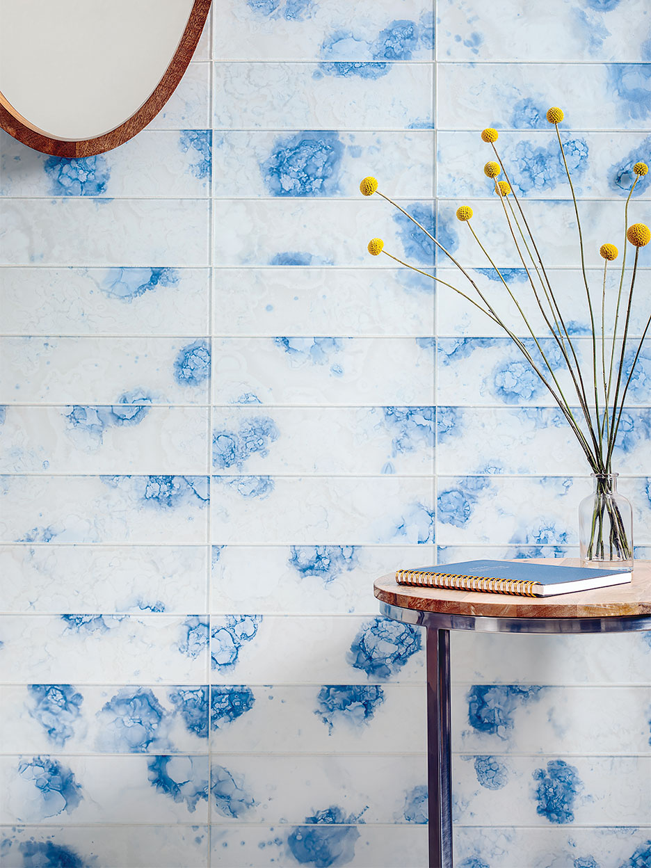 blue subway tile