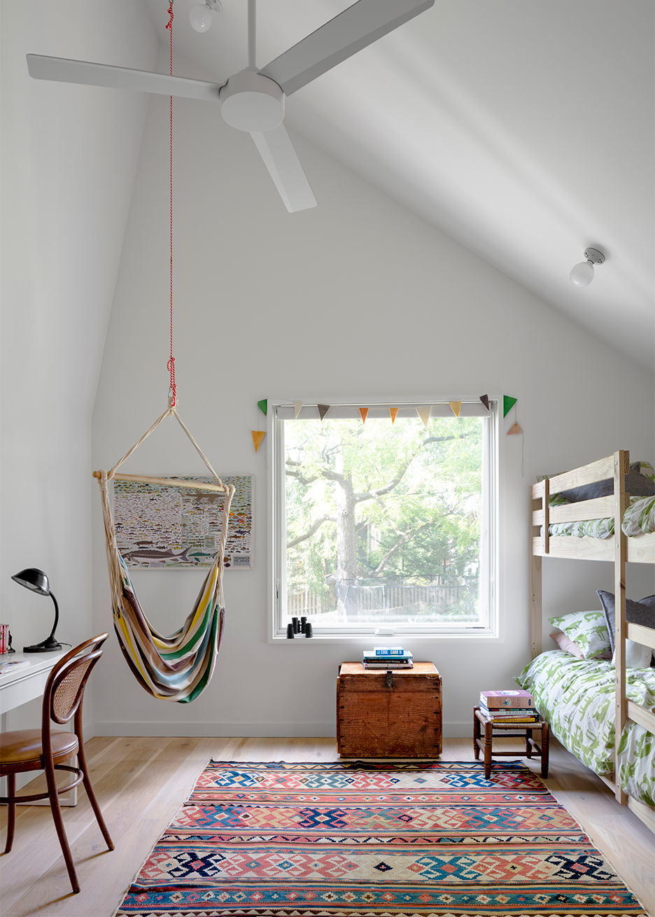 Kids room with bunk beds