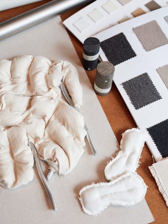 This Cloudlike Comforter Chair Is the New Weighted Blanket