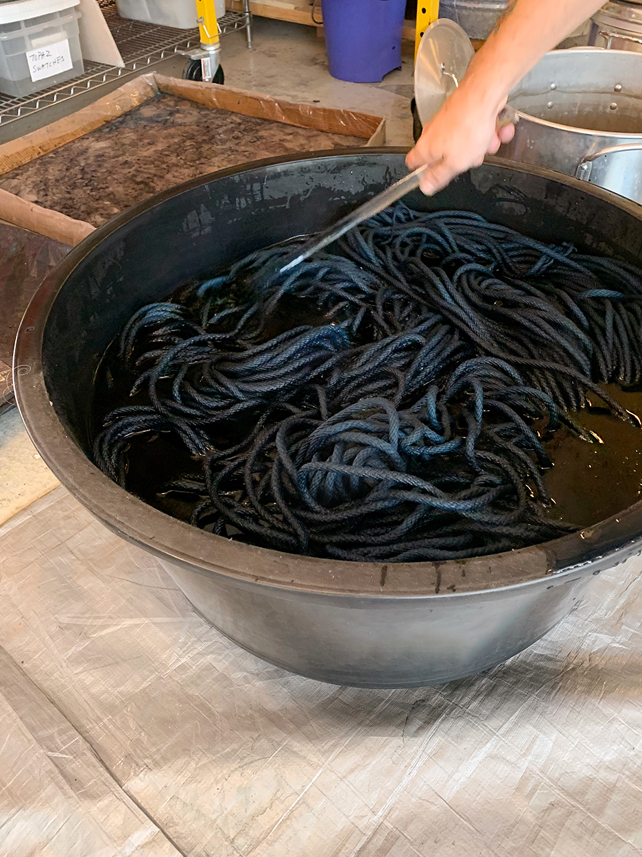 string in bowl