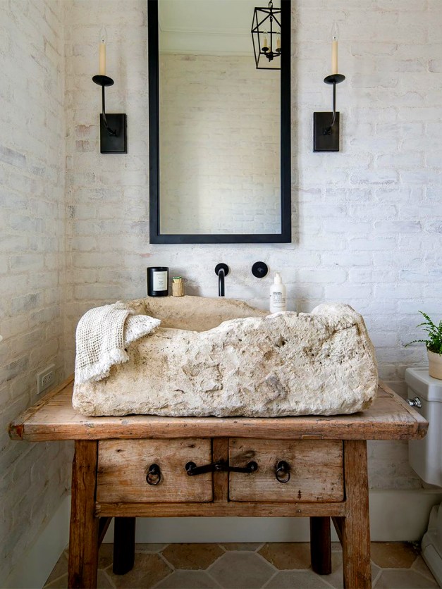 The Bathroom Sink Style We're Currently Seeing Everywhere