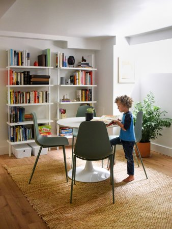 boy at table