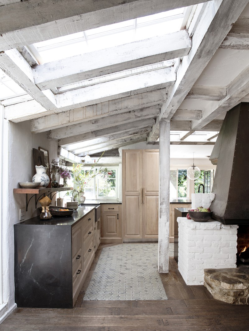 rustic cabin kitchen