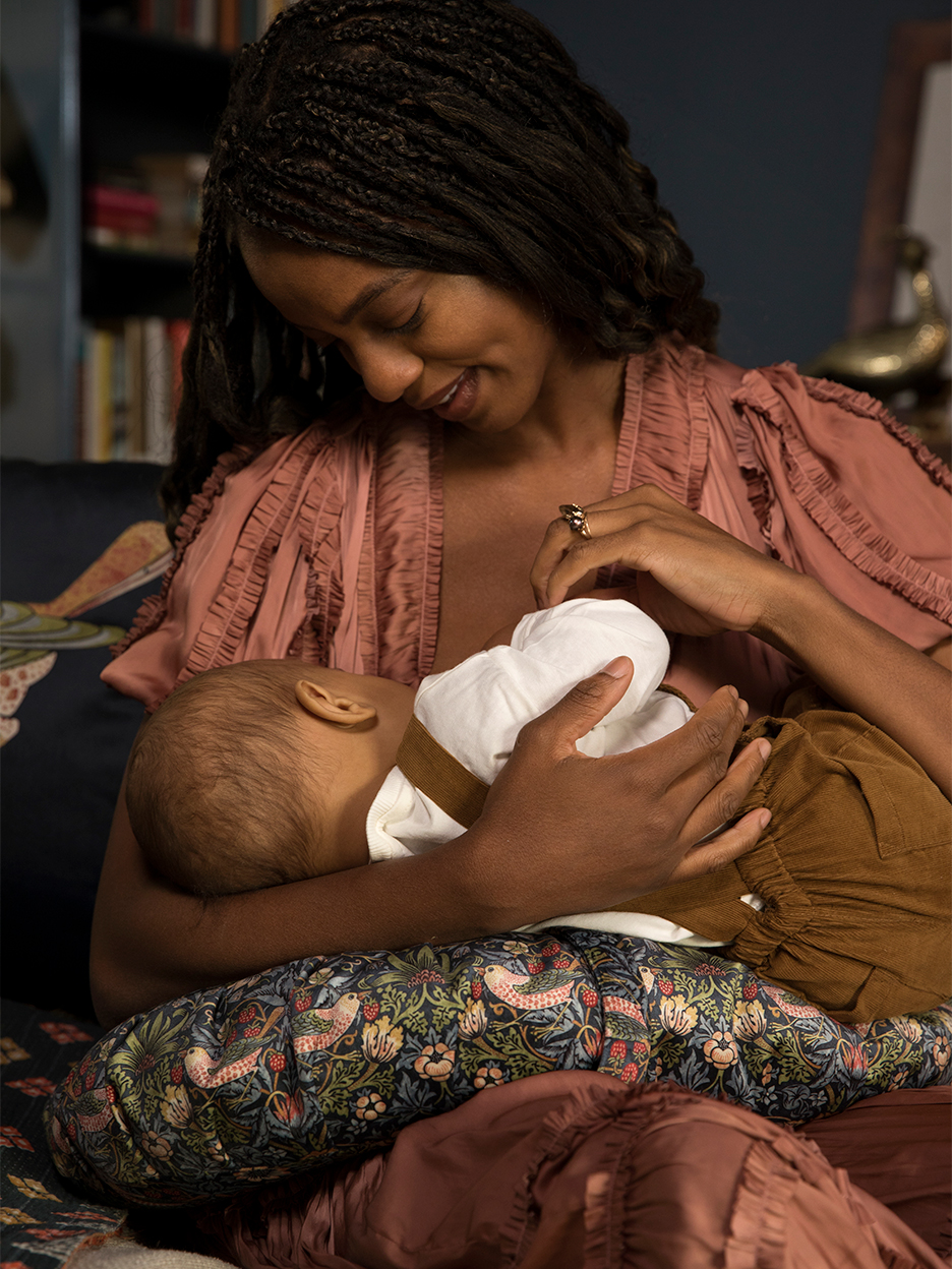 Woman breastfeeding