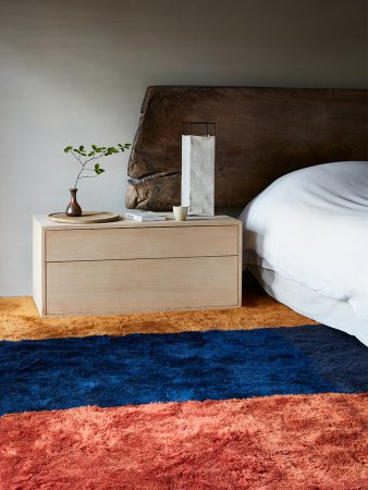 Rugs in a bedroom