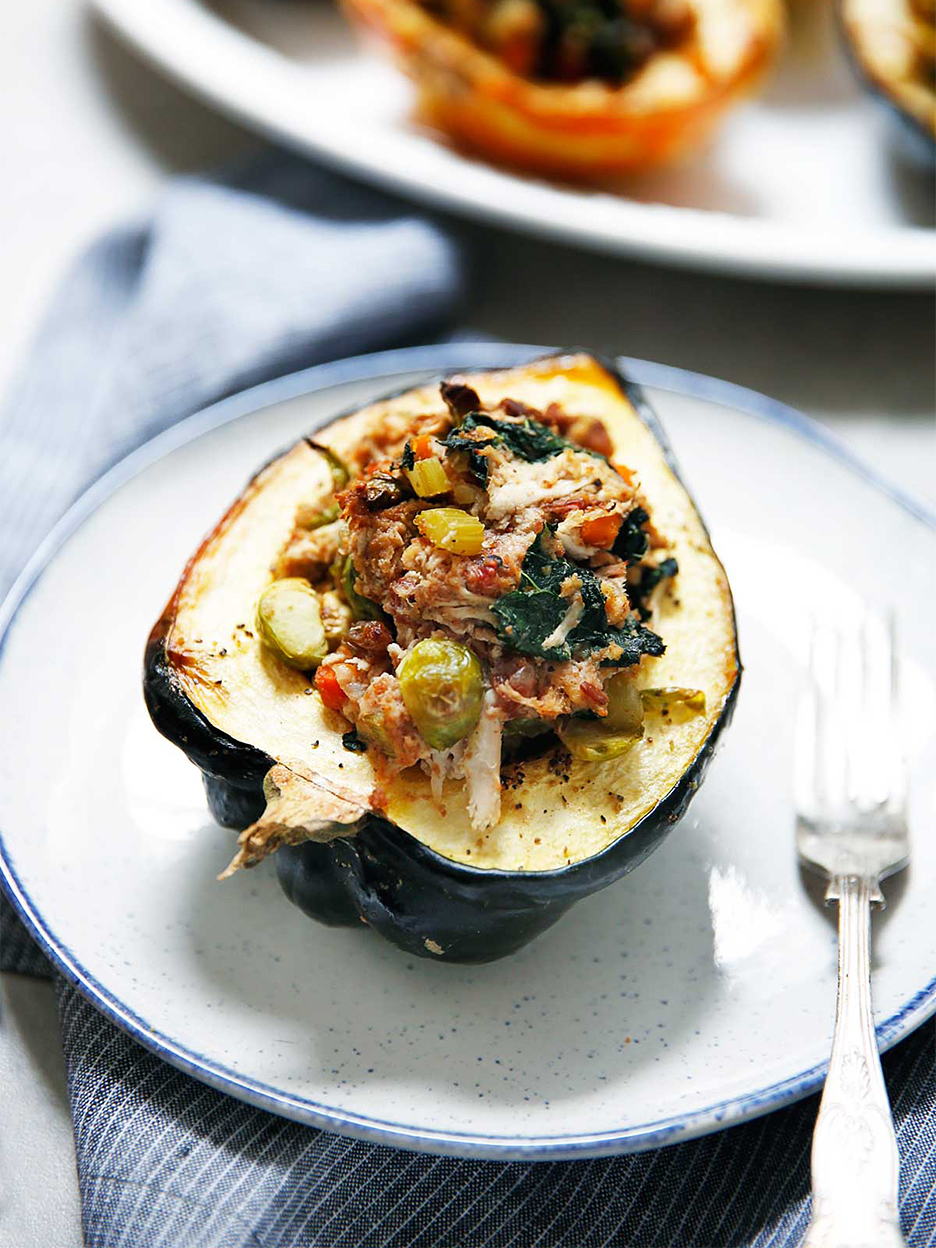 Stuffed Acorn Squash